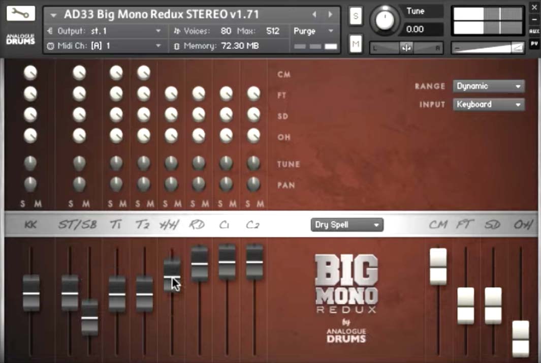 Big Mono Redux Analogue Drums