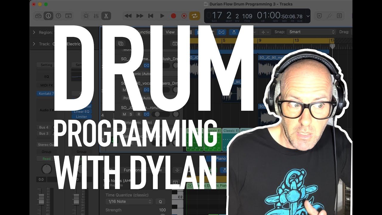 Drum programming with dylan